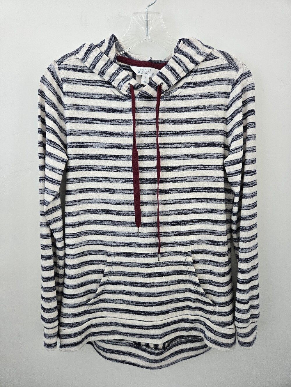 Market & Spruce Perine Pocket Striped Hoodie. Size xsmall.